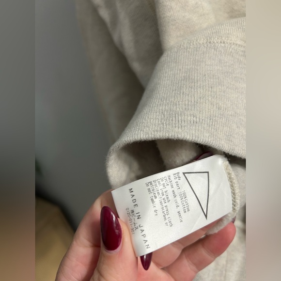 Pilgrim Puryear Pullover Hoodie in oatmeal - Picture 12 of 12